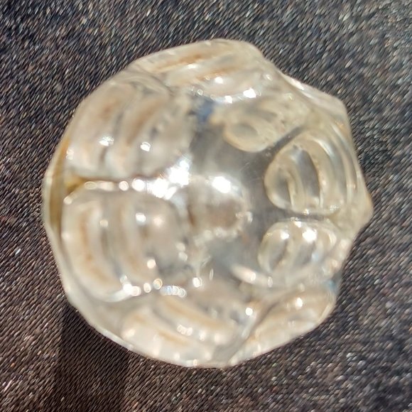 Vintage finial glass for light fixture beautiful ornament accent - Picture 3 of 4